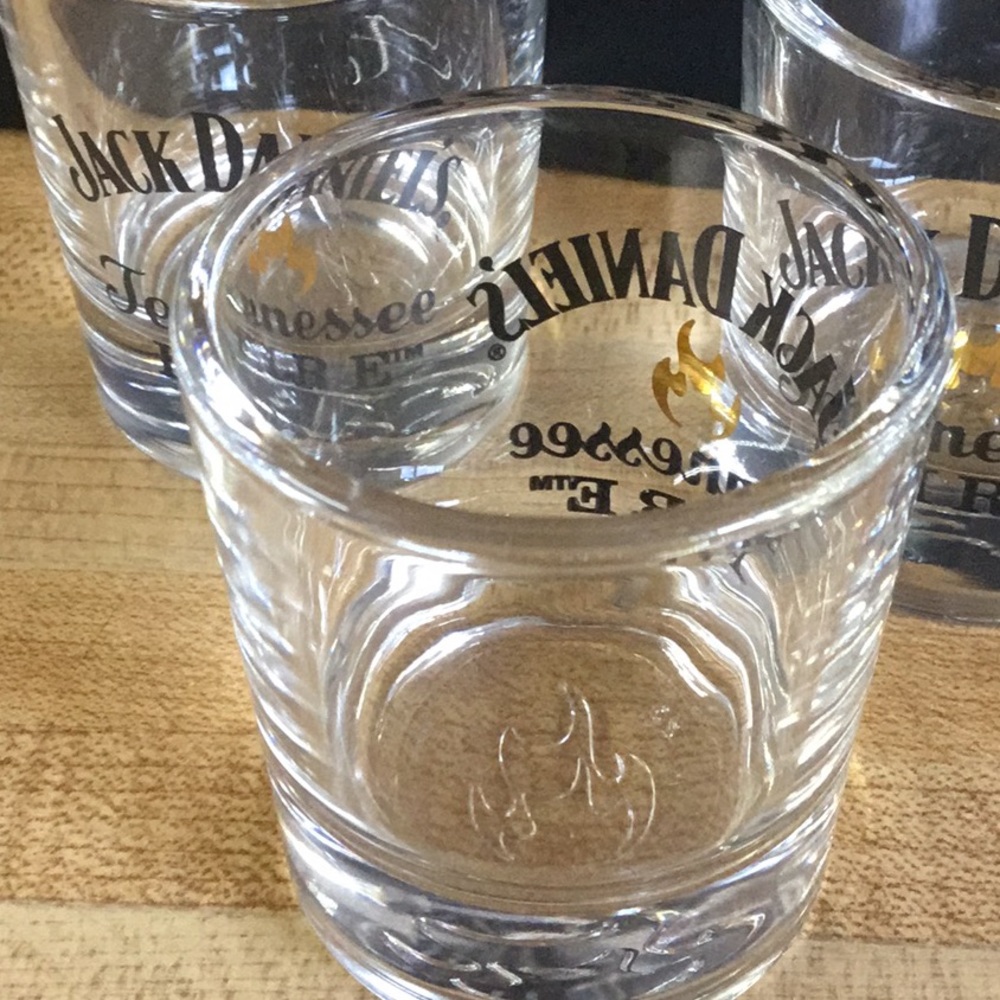 New 3 Jack Daniels Fire Shot Glass - Picture 3 of 4